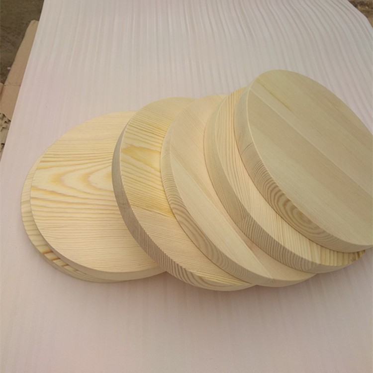 diy round wood sand table building model drawing board Kindergarten assembly material pine board round hand-painted wood