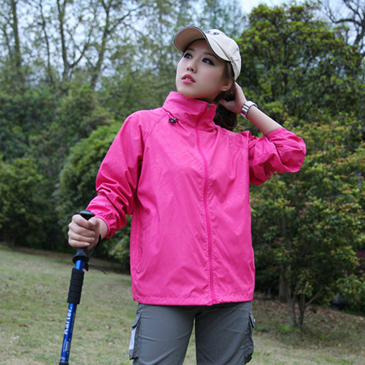 Wholesale printable logo sunscreen clothing summer hooded skin clothing men and women outdoor sports sunscreen clothing waterproof sunshade clothing