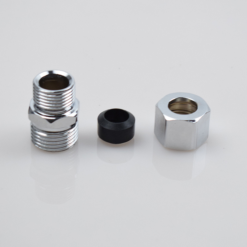 Green Socket Adapter Natural Gas Adapter Gas Corrugated Pipe Quick-Insert Gas Pipe Screw Connector Conversion No Drilling Required