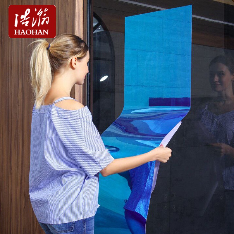 Soft Mirror Full-length Mirror Self-adhesive Mirror Sticker Wall Sticker Glass Wallpaper Dormitory Bathroom Reflective Mirror