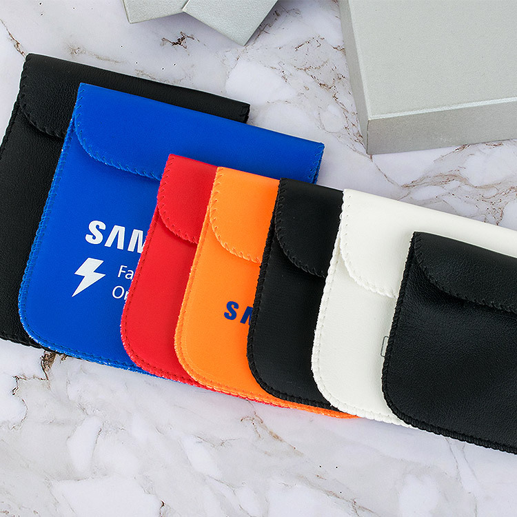 Electronic Products Double-layer Storage Felt Bag Folding Flip Cover Velcro Sealing Glasses Jewelry Storage Felt Bag