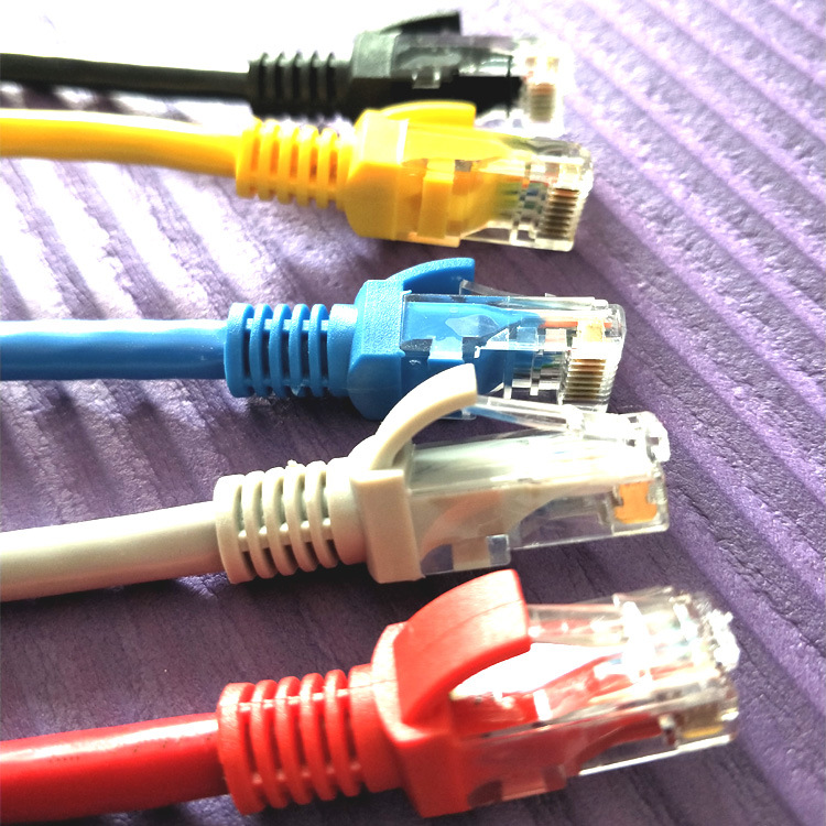 Super five six types of oxygen-free copper finished Network jumper 0.2 0.3 0.5 0.8 1 1.5 2 2.5 3 M