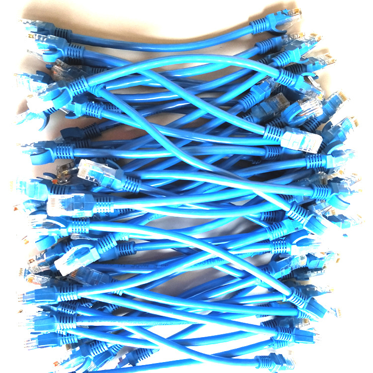 Super five six types of oxygen-free copper finished Network jumper 0.2 0.3 0.5 0.8 1 1.5 2 2.5 3 M