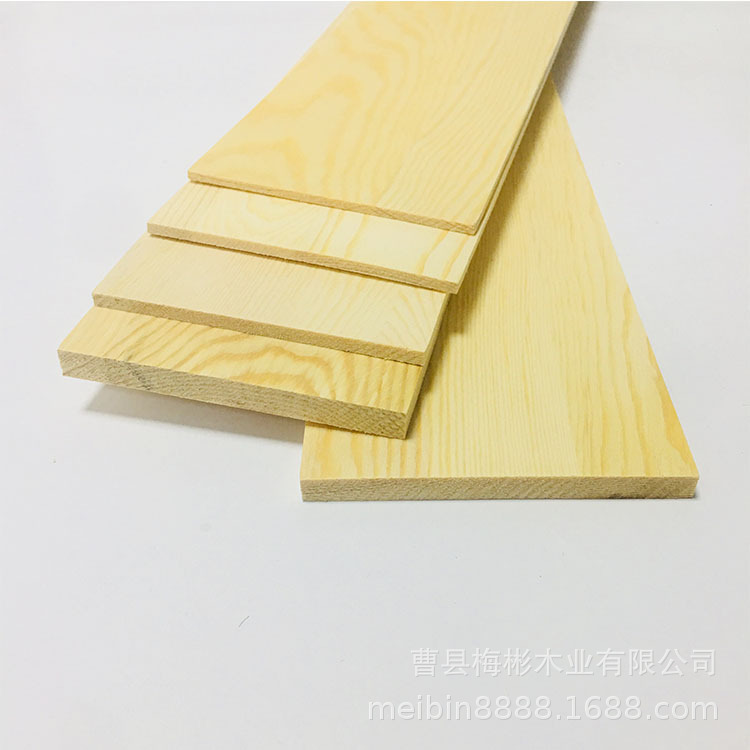 Pine panel aircraft model material wood board pine board DIY handmade model material multi-specification solid wood board