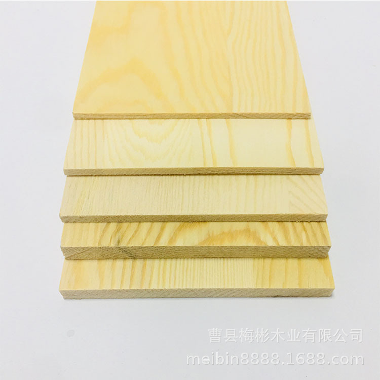 Pine panel aircraft model material wood board pine board DIY handmade model material multi-specification solid wood board
