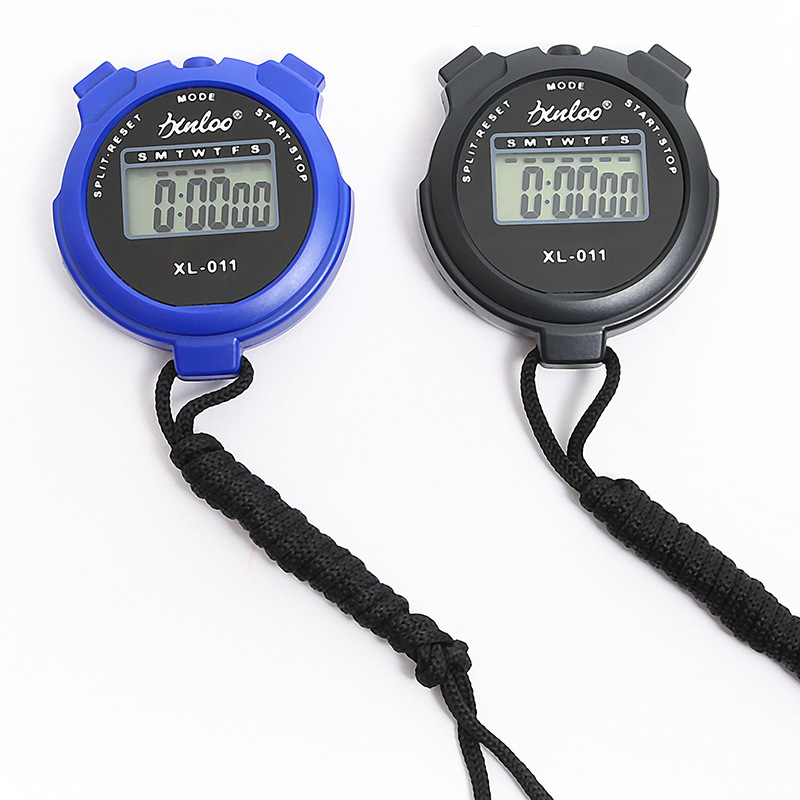 Factory Direct Sales Digital Stopwatch Xl-011 Digital Display Stopwatch Sports Fitness Running Track and Field Training Stopwatch