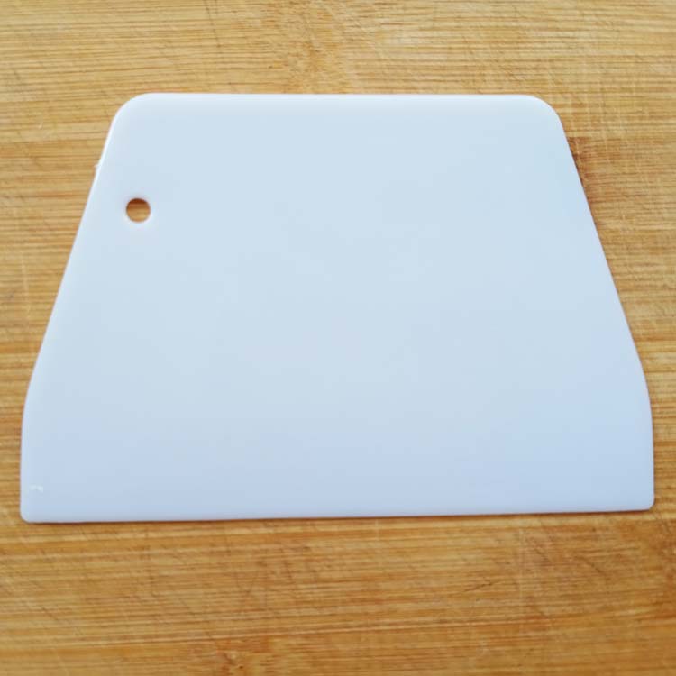 Baking Tools Plastic Scraper Small Trapezoidal Scraper Scraper Dough Cutter Putty Powder Scraper