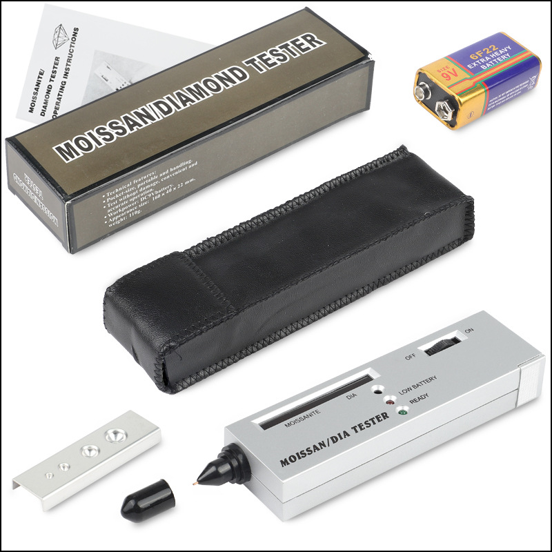 Тестовая ручка для моиссанита, тестовая ручка для определения алмаза без батареи