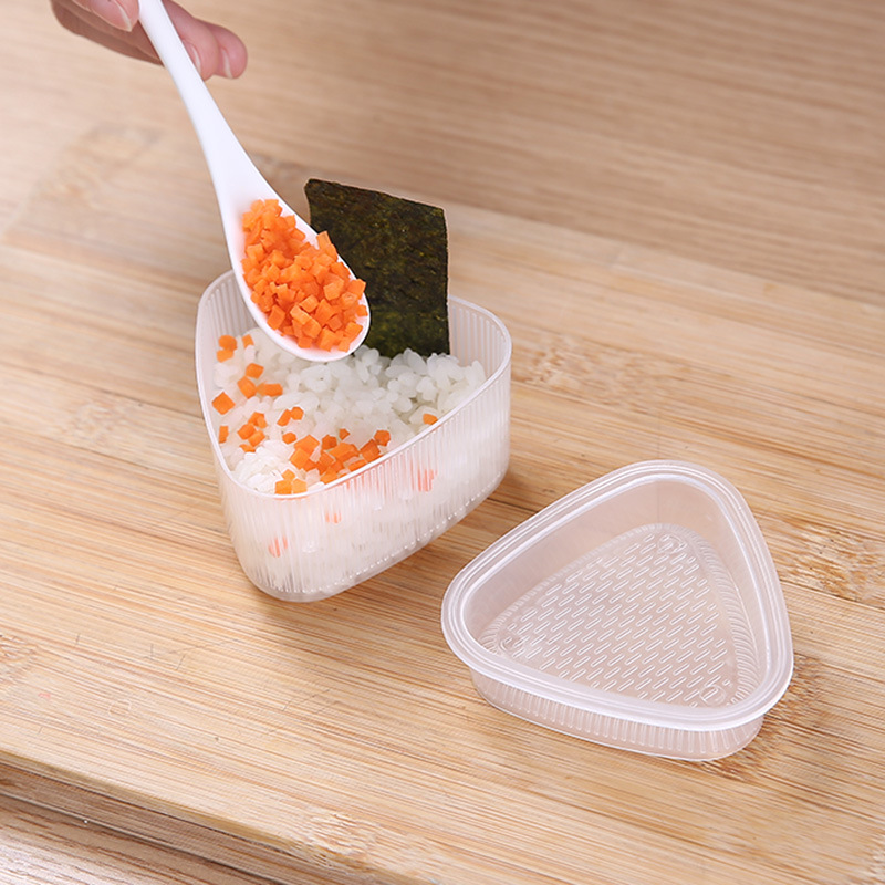 Size triangle rice ball mold commercial set DIY children's Laver rice sushi mold baking tools wholesale