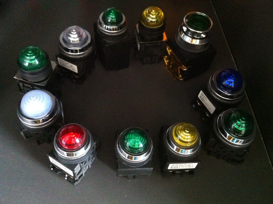 South Korea Jianxing KOINO lighting 25 LEDs 30 LED indicator button KH-512 KH-513 original imported