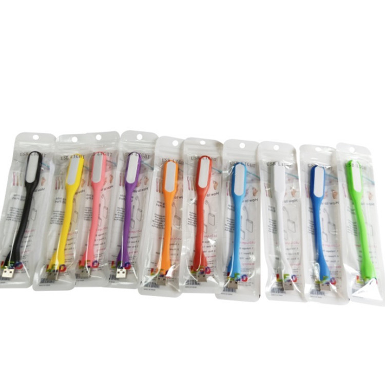 Universal USB light energy-saving LED light portable night light white light eye protection bending manufacturer in stock and fast delivery