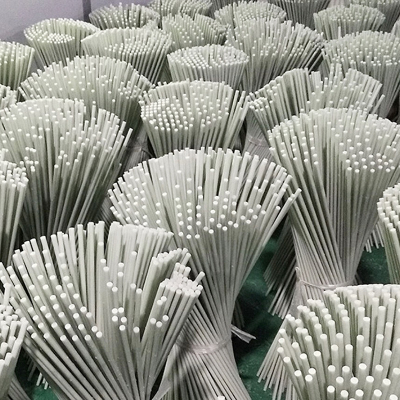 Factory Wholesale 3~50mm Fiberglass Rod High Quality Seedling Rod Tent Bracket Agricultural Arch Shed Pole High Temperature Resistance