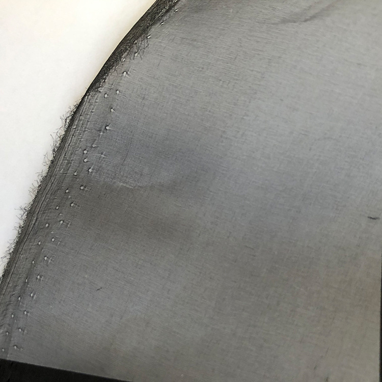 8mm silk organza 140 silk fabric raw silk gauze high-grade silk factory outlet