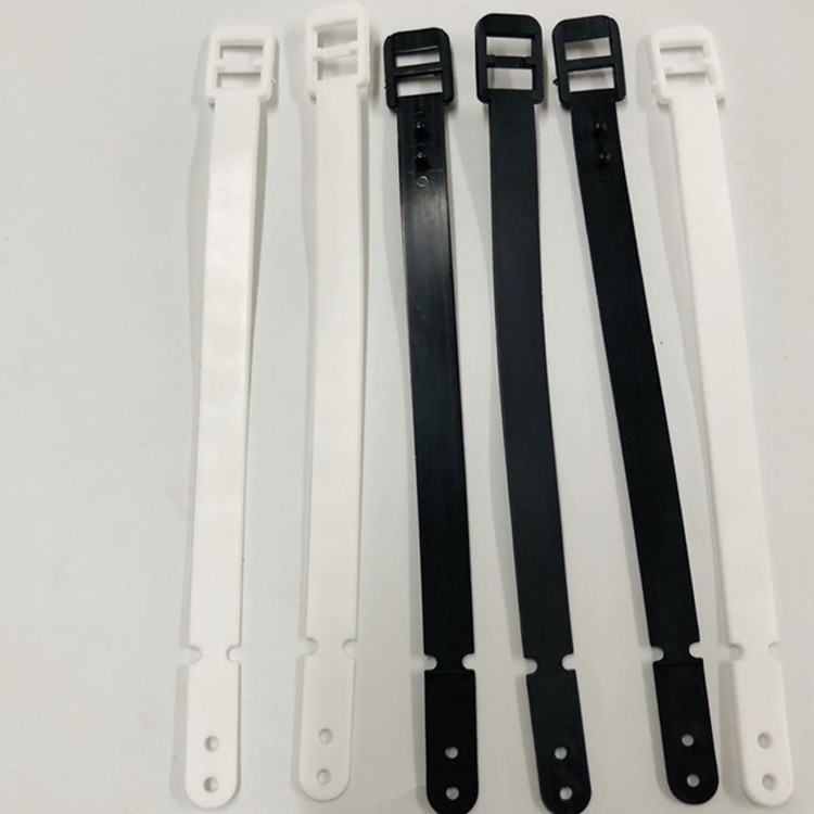 Factory direct supply PVC luggage tag strap address tag lanyard color wrist strap soft rubber luggage tag accessories can be ordered