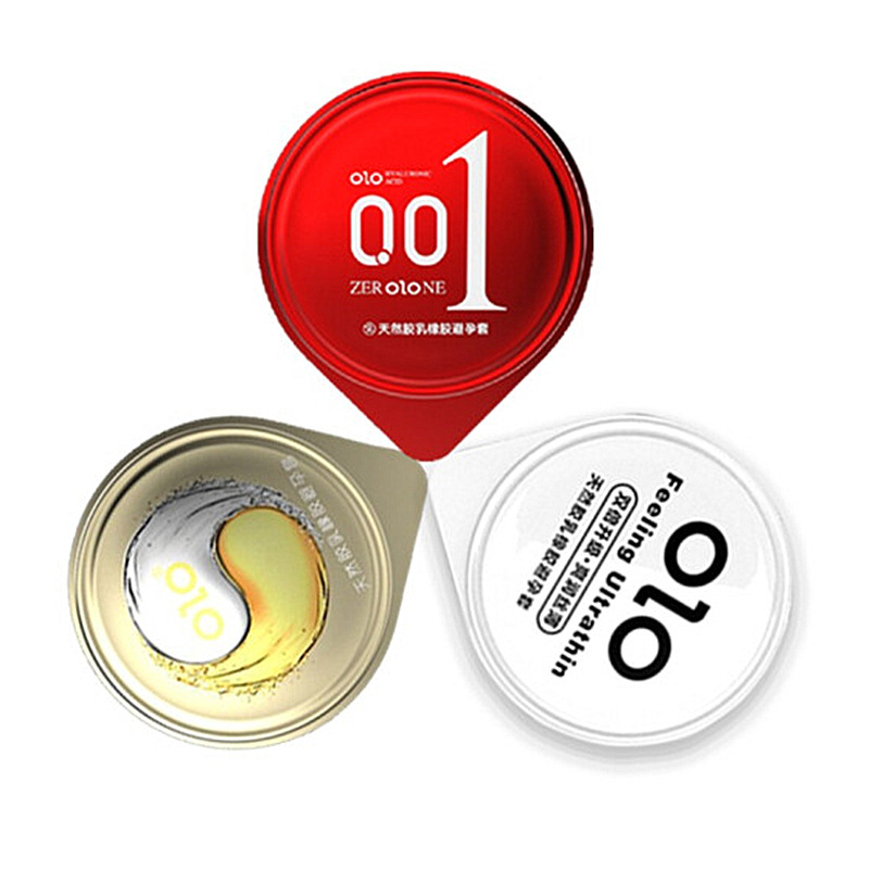 OLO hyaluronic acid condom ultra-thin condom 001 sex adult products wholesale loose condom single 1 set