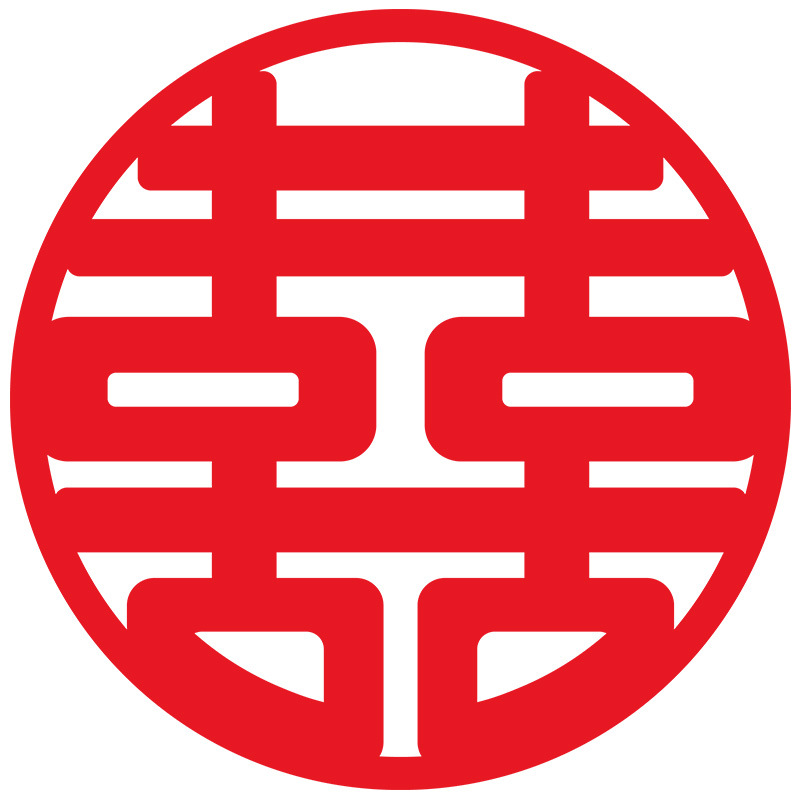 Flocking wedding decoration background wall bedroom door wedding room layout wedding supplies happy stickers