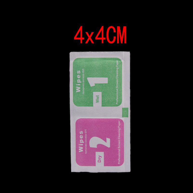 Alcohol Bag Mobile Phone Tempered Film Dry and Wet Bag 1+2 Film Alcohol Kit Dust Removal Film Kit