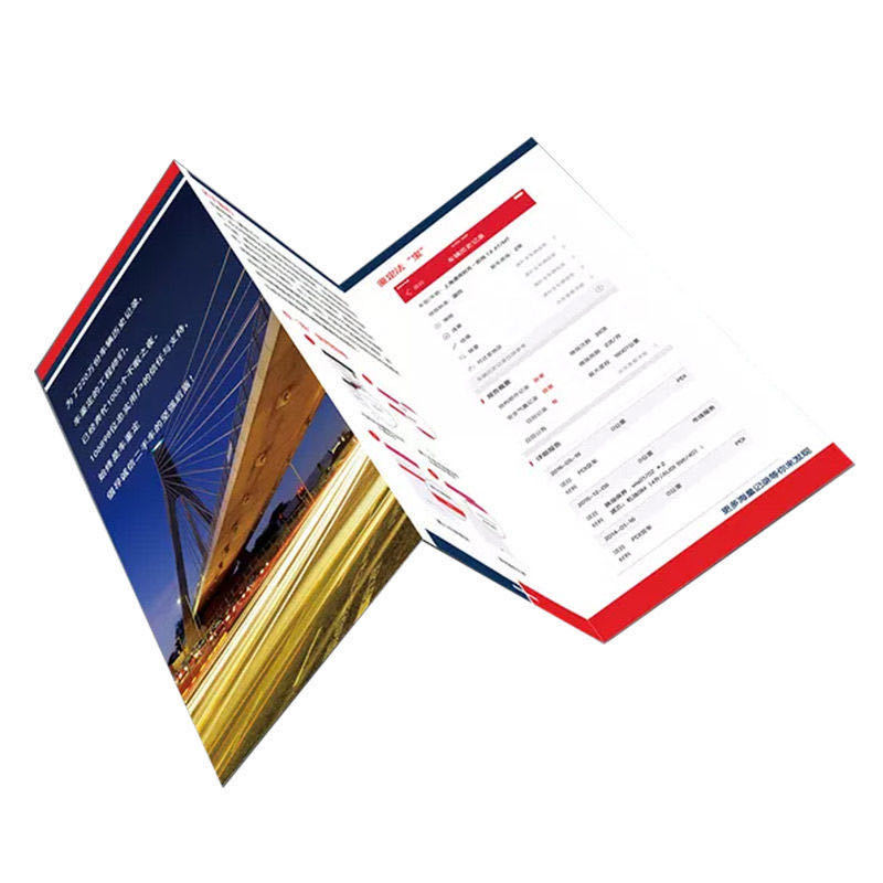 Folded Leaflets, 70% off Page Black and White Instruction Manual, Single Page Color Leaflet, Product Warranty Card Manual