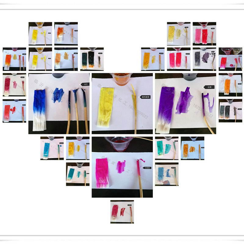 Alkaline purple 5BN alkaline rose essence alkaline light yellow barley dried flower water-based dye water-based Purple Dye