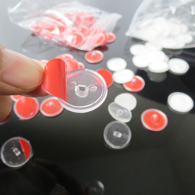 Disc sticky hook hanging accessories transparent glue ceiling strong seamless ceiling poster small disc 2cm sticky hook