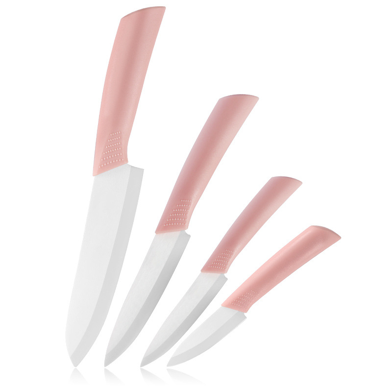 Ceramic fruit knife Japanese chef knife suit household knife kitchen knife fruit knife ceramic food supplement kitchen knife