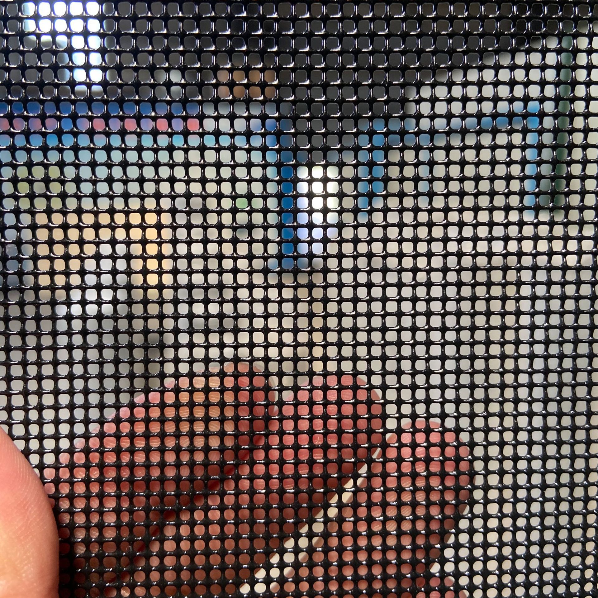 304 Stainless Steel Diamond Mesh Window Screen 201 Gold Steel Mesh Anti-Mosquito High Elastic Alloy High Transparent High-Definition Gold Steel Mesh