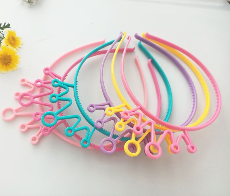 Internet Celebrity Birthday Hat Plastic Crown Party Nightclub Birthday Hat Headband Series Cartoon Hat Manufacturer Wholesale