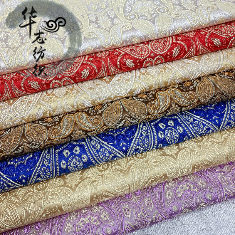 Производители поставляют имитацию Санву brocade пипа цвет жаккардовая ткань детский чонгсам новогодняя одежда ручная работа и другие ткани