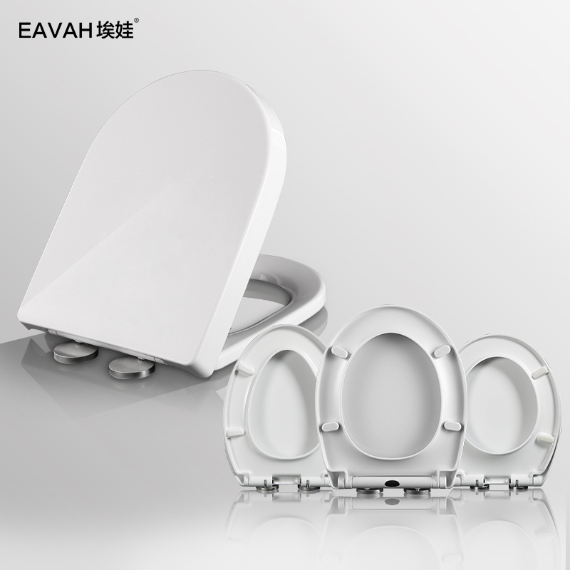 Cross-border source toilet lid thickened household universal old-fashioned V-shaped U-shaped square O-shaped toilet board manufacturers toilet lid