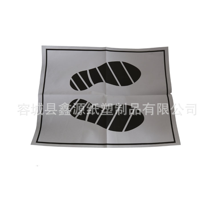 Одноразовые подушечки для ног, водонепроницаемая пленка, белая крафт-бумага, печать логотипа