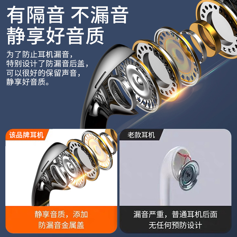 Hot Selling Android Universal In-Ear Headphones Stereo with Mac Headphones Subwoofer Suitable for Mobile Phone In-Ear