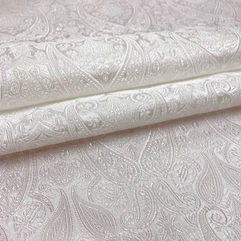 Manufacturers supply imitation Sanwu brocade pipa Flower jacquard fabric children's cheongsam New Year greeting clothes handmade and other fabrics