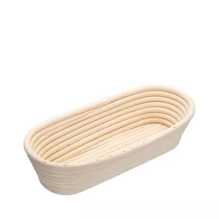 Amazon Indonesia Vietnam European-style Fermented Basket Vietnam Rattan Baking Utensils Country Bread Round Bread Basket