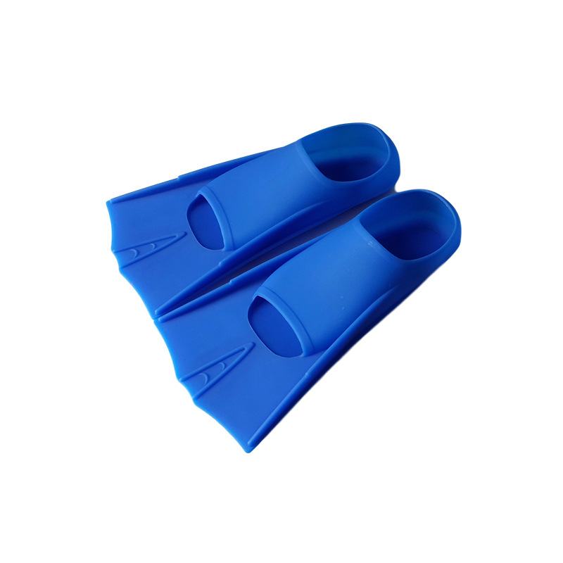 Silicone Flippers Adult Children Snorkeling Swimming Finger Shoes Swimming Diving Training Duck Palm Men's and Women's Equipment Professional Diving