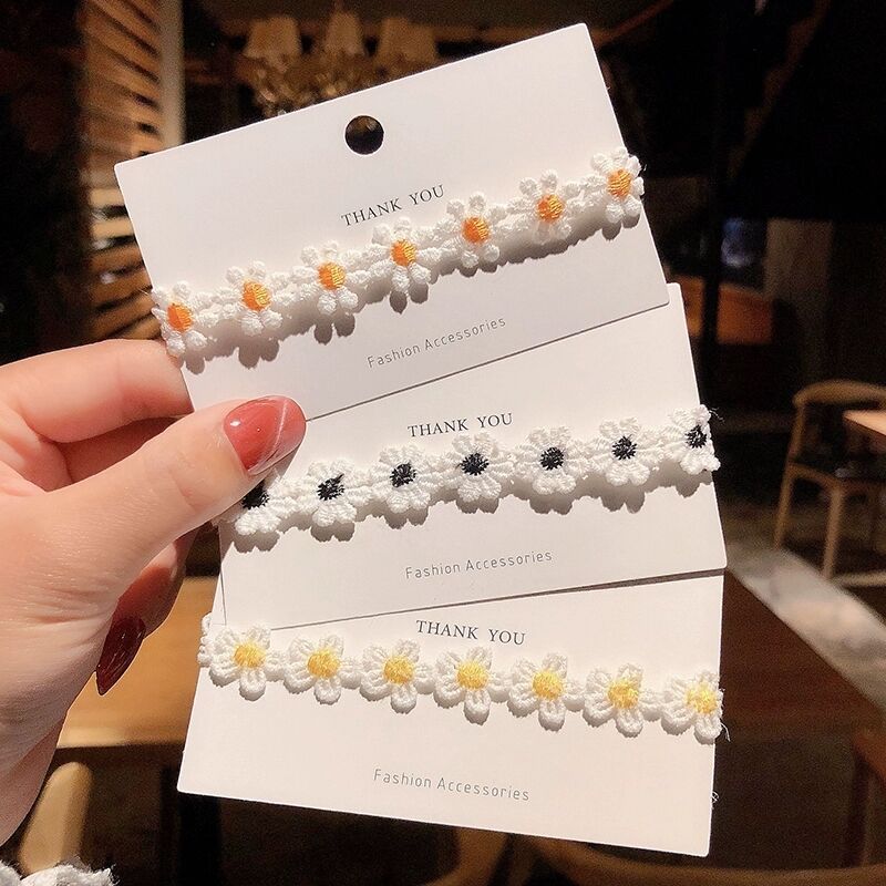 Popular Little Daisy Cute Choker Clavicle Chain Female Small Fresh Flower Simple Elegant Sweet Neck Necklace