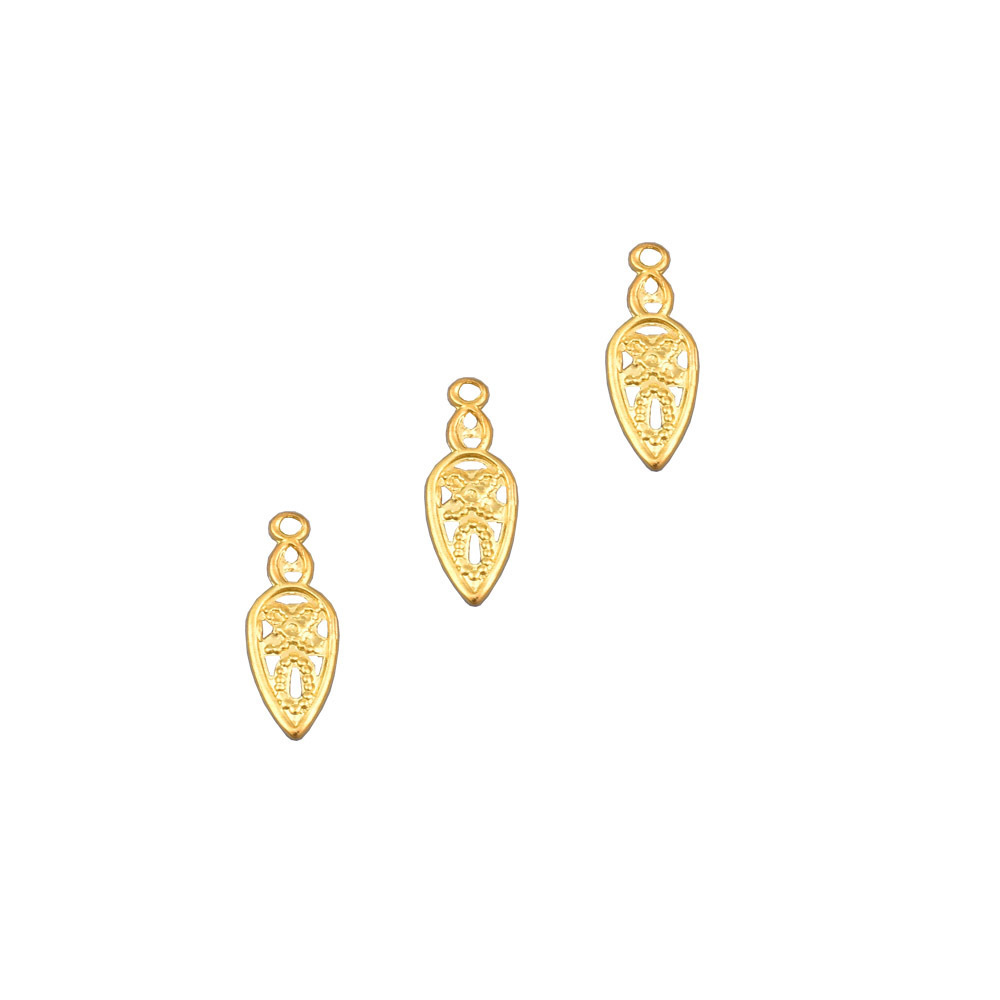 DIY Accessories Antique Tassel Exquisite Earrings Pendant Metal Flower Hairpin Material Accessories Wholesale