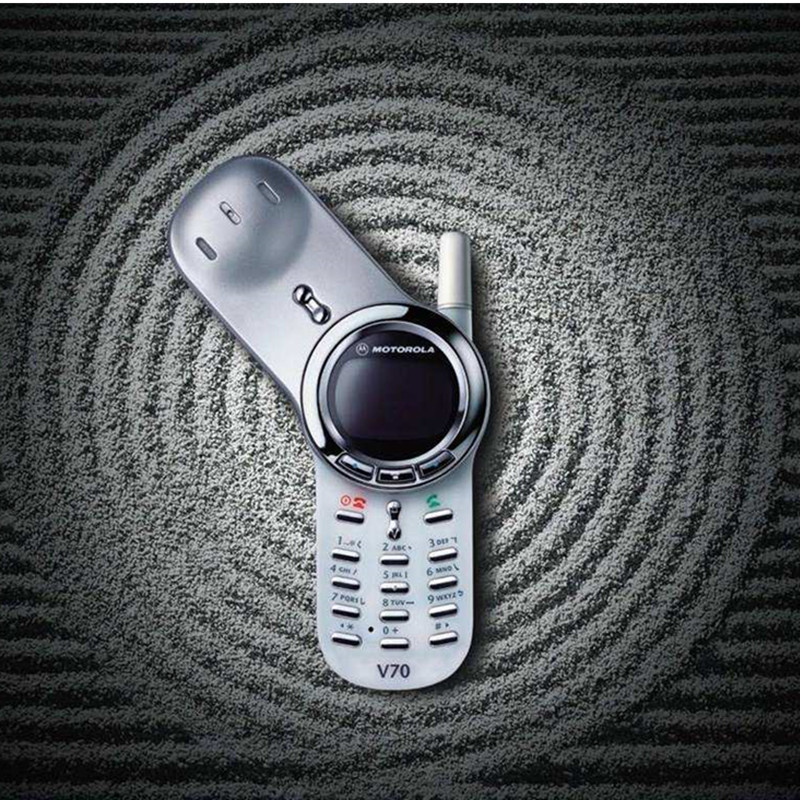 V70 Meiren's Classic Screw Screen Mobile Phone Is Suitable for Collection, Display and Spare Cross-Border Export Nostalgic Flip Cover Models