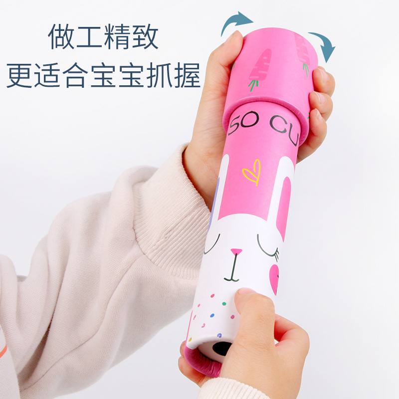 Cross-Border Wholesale Kaleidoscope Large and Small Educational Toys Paper Cartoon Kaleidoscope Night Market Stall Supply Kaleidoscope