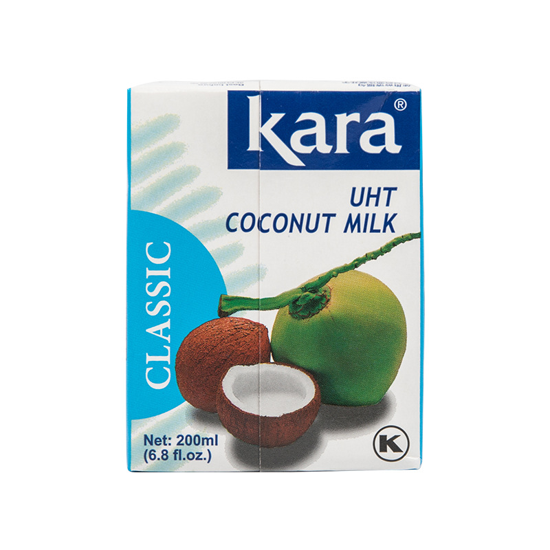 Jiale Coconut Milk 200ml/box Indonesiankara Coconut Milk Coconut Water Thick Coconut Milk Sago Dew Poplar Nectar