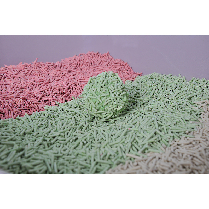 Tofu Cat Litter 10kg Factory Direct Sales Low Dust Activated Carbon Original Green Tea for Cattery 10kg 20kg Cat Litter