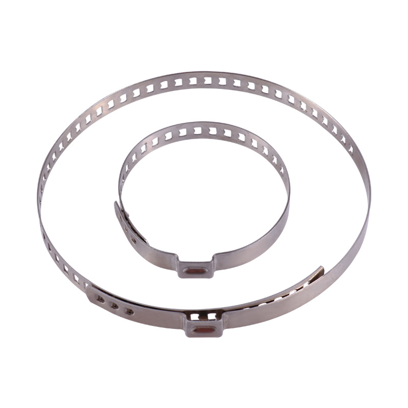 Automotive Universal Half-Axis Ball Cage Clamp Adjustable Porous Clamp Dust Cover Clamp Throat Clamp Stainless Steel Clamp