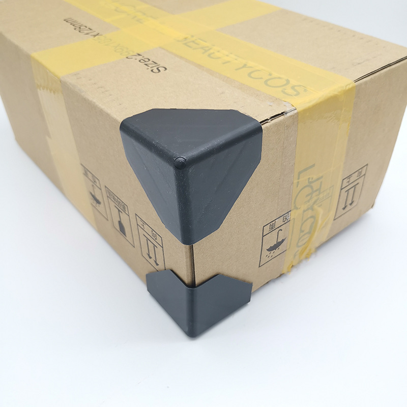 [Limited Time Price Reduction] 50mm Carton Furniture Packaging Plastic Corner Protectors Three-Sided Right-Angle Plastic Corner Protectors to Prevent Collisions