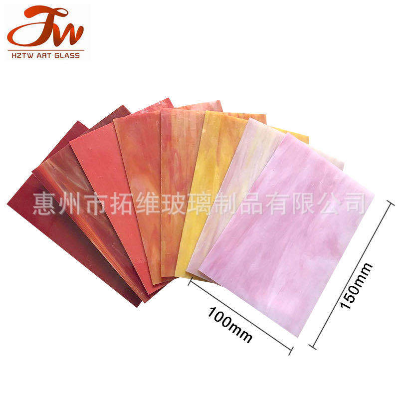 Spot Red Colored Glass Church Colored Glass Tiffany Colored Glass Red Series Colored Glass