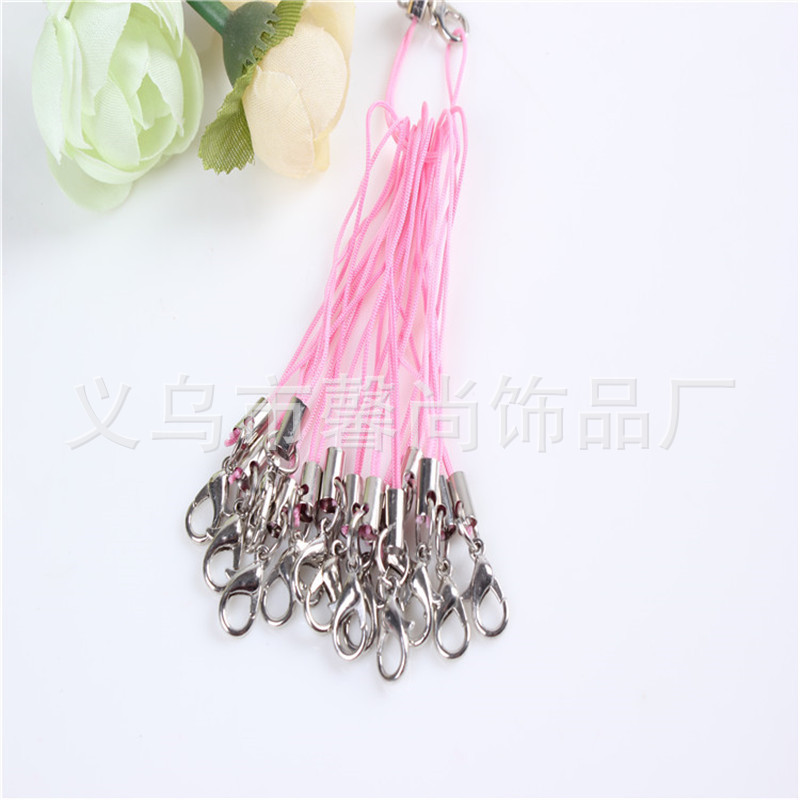 Alloy Lobster Clasp Mobile Phone Rope Length 12mm Lobster Clasp Mobile Phone Lanyard Colorful Mobile Phone Sling Mobile Phone Hanging Chain Now