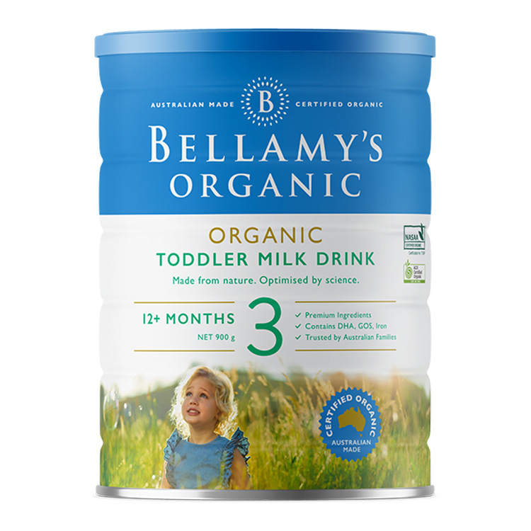 Australia imported bellamy's bellamy 1 stage infant milk powder 1 Stage 2 Stage 3 stage organic formula milk powder