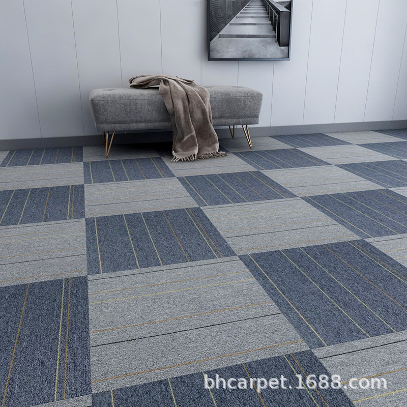 Office Carpet Splicing Floor Mat Square Commercial Full Paving Company Whole Paving Blanket Office Building Cement Floor Large Area