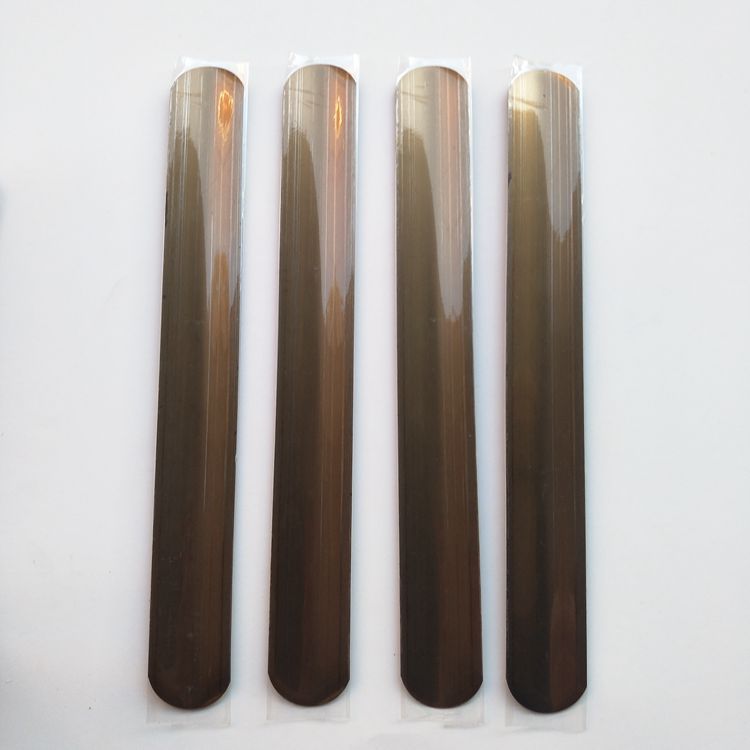 Environmental protection coated sequins popping ring steel plate plush clap ring steel plate 2.5 wide 21 Long