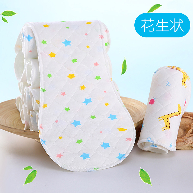 Оптовая продажа подгузников для детей с принтом хризантем, экологические подгузники из хлопка