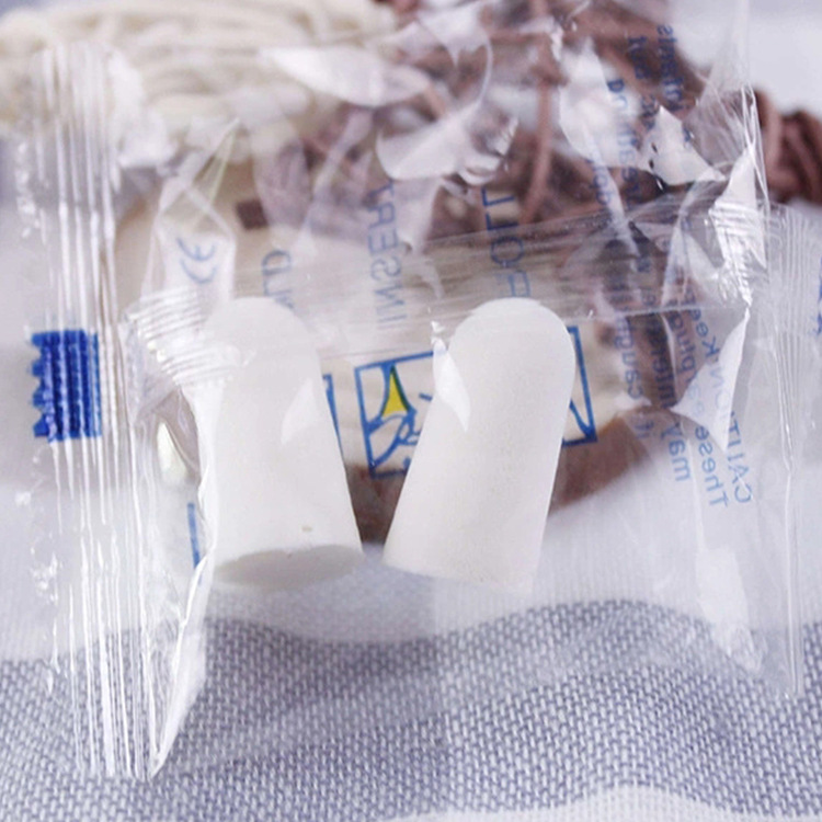 Bagged anti-noise earplugs soundproof pu slow rebound earplugs labor protection earplugs sponge earplugs