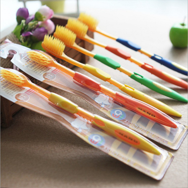 Nano bamboo charcoal dollar store Korea toothbrush soft hair grocery grocery stall supply toothbrush manufacturers wholesale